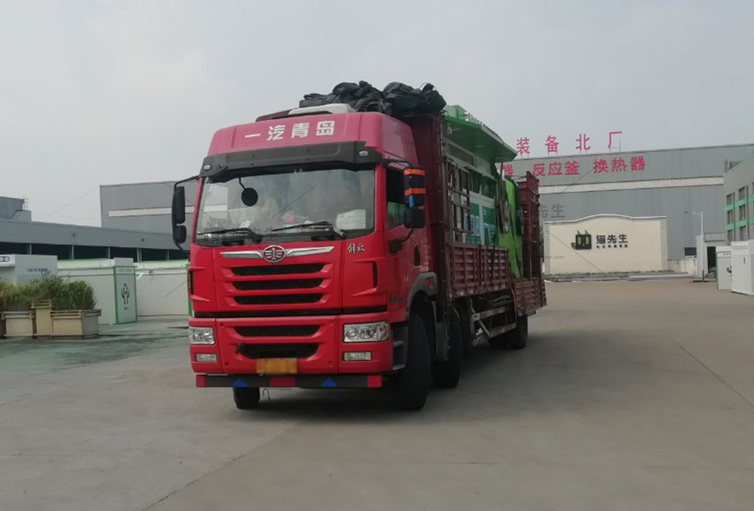 貓先生智能再生資源回收站，垃圾分類(lèi)房生產(chǎn)廠家