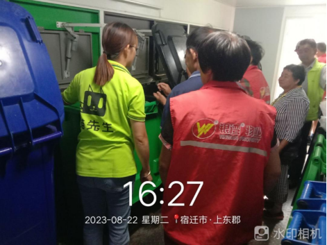 貓先生垃圾分類項目，垃圾分類運營活動，社區(qū)垃圾分類，示范小區(qū)