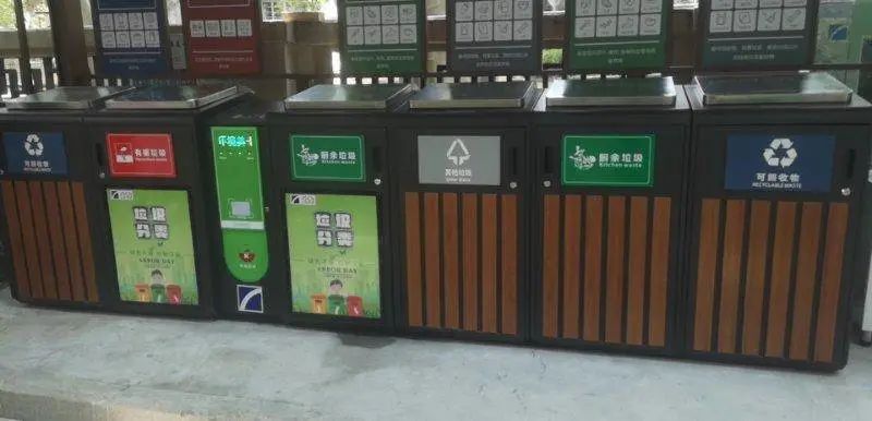 貓先生智能垃圾分類亭，定時定點垃圾收集點 ，垃圾亭生產(chǎn)廠家