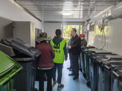 智能分類垃圾房，清潔小屋，垃圾分類收集站生產(chǎn)廠家