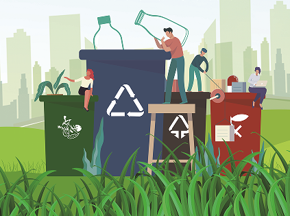 智能分類垃圾房，清潔小屋，垃圾分類收集站生產(chǎn)廠家