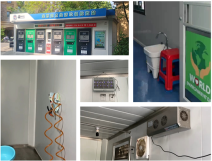 江蘇智能分類垃圾房，清潔小屋，垃圾分類收集站生產(chǎn)廠家