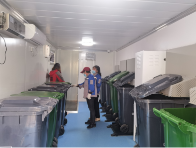 智能分類垃圾房，清潔小屋，垃圾分類收集站生產(chǎn)廠家