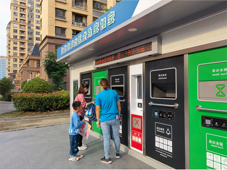 江蘇智能分類垃圾房，清潔小屋，垃圾分類收集點生產(chǎn)廠家