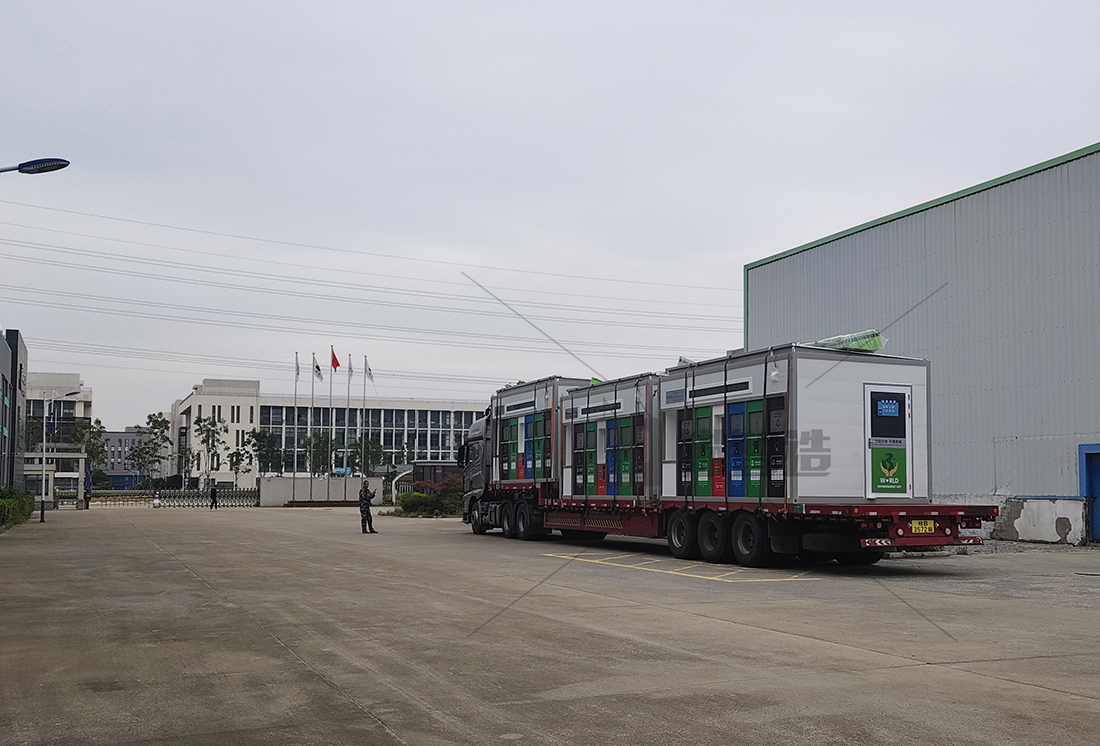 甘肅智能分類垃圾房，清潔小屋，垃圾分類收集站生產(chǎn)廠家